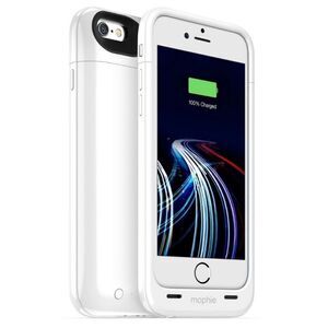 New Mophie Juice Pack Air iPhone 6/6s White External Rechargeable Battery Case